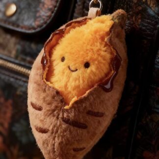 Roasted Sweet Potato Plush Keychain
